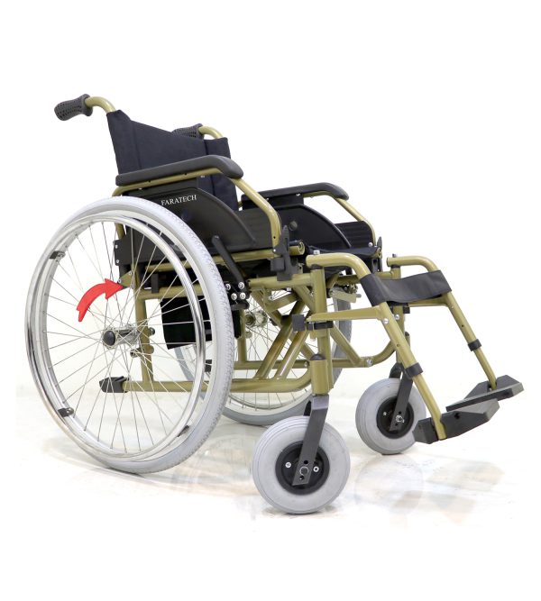 ویلچر دستی تاشو آلفا 851