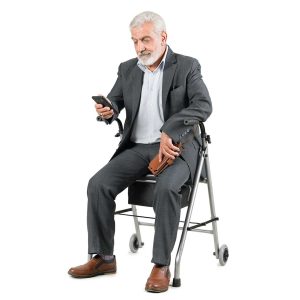 واکر تاشو دوچرخ همپا