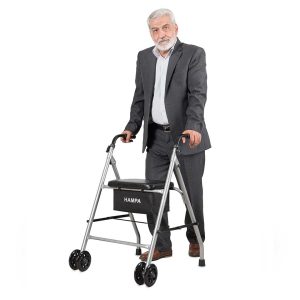 واکر تاشو دوچرخ همپا